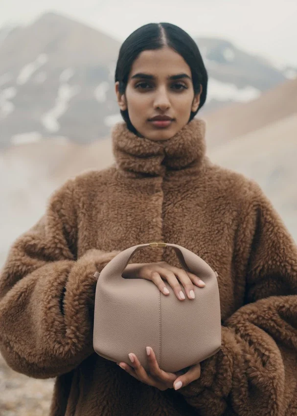 Béri Edition, strukturiert, taupe