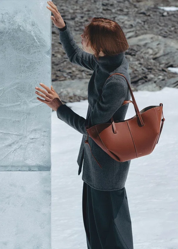 Cyme Mini Edition strukturierter Cognac
