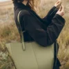 Cyme Tote Edition, strukturiert, Linden