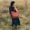Cyme Tote Edition, strukturiertes Terrakotta