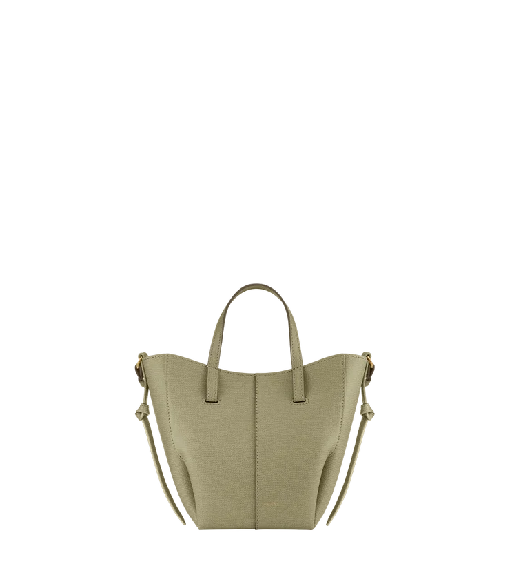 Cyme Tote Nano Edition, strukturiert, Linden