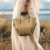 Cyme Tote Nano Edition, strukturiert, rauchiges Olivgrün