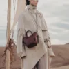 Cyme Tote Nano Edition, strukturiertes Black Cherry