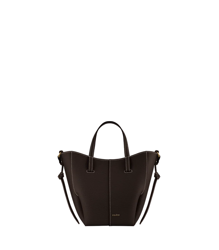 Cyme Tote Nano Edition strukturiertes Ebenholz