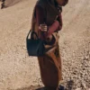 Cyme Tote Nano Edition, strukturiertes Schwarz