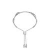 Eroz Armreif Edition Silber aus rhodiniertem Messing