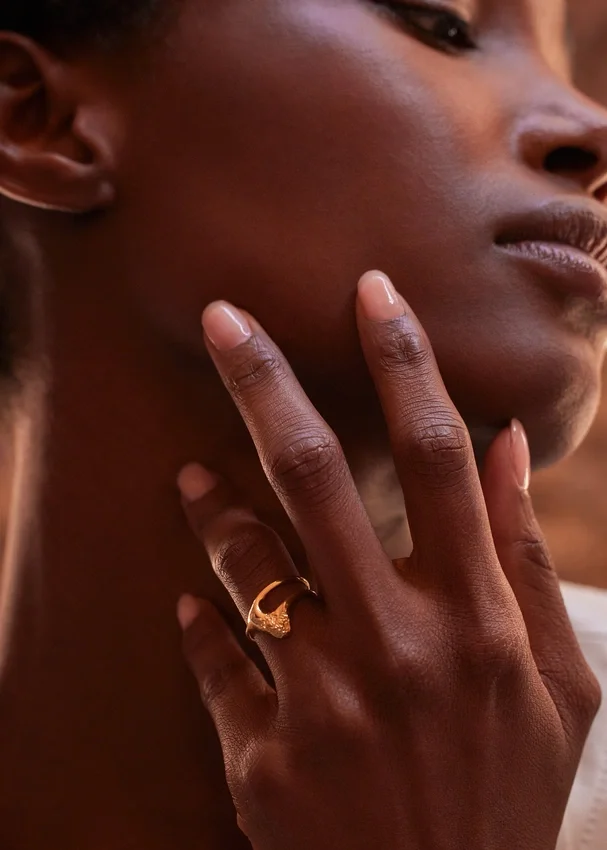Eroz Fine Ring Edition, 24-Karat-vergoldet