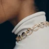 Eroz-Kette, 24-Karat-vergoldet