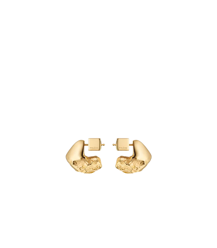Eroz-Ohrstecker, 24-Karat-vergoldet