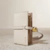 Kayé Kartenetui Edition Textured Duo Chalk