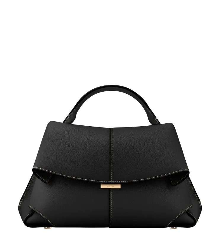 Mokki Edition Textured Black mit ecrufarbenen Nähten