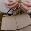 Mokki Mini Edition, strukturiert, taupe
