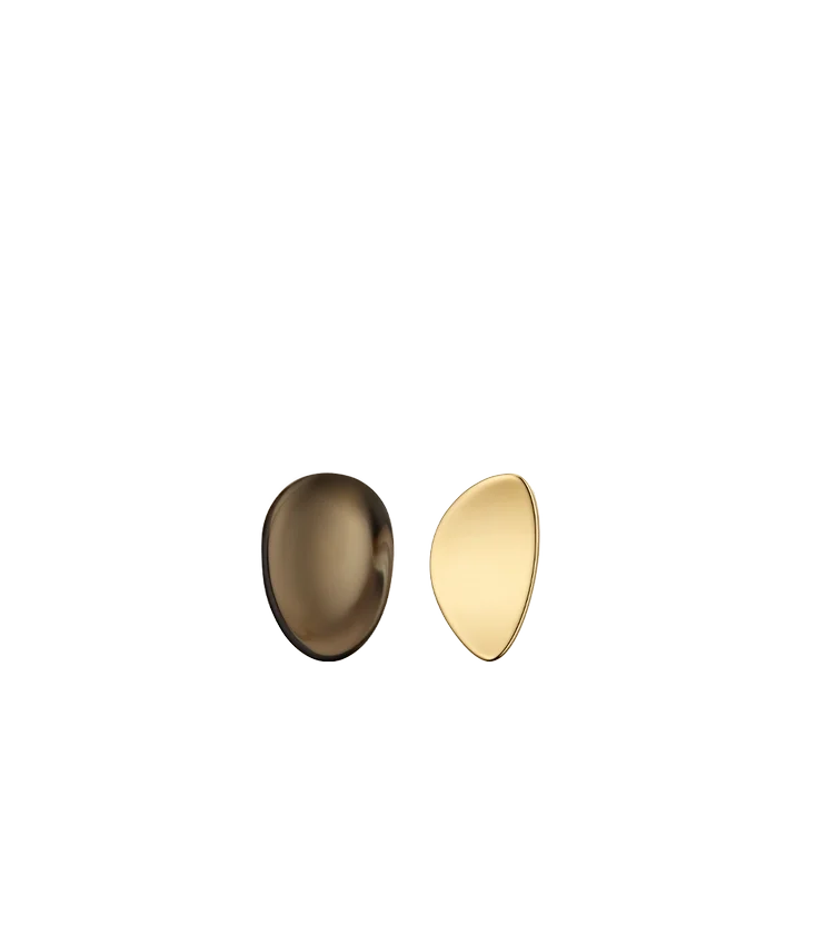 Naé Ohrstecker Edition Rauchglas