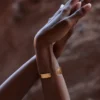 Éole-Armreif, 24-Karat-vergoldet