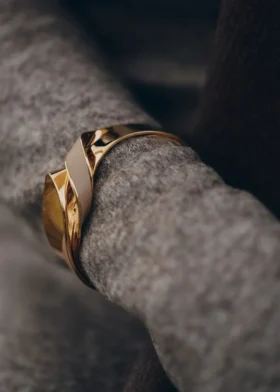 Éole Cuff Edition Taupe Leder