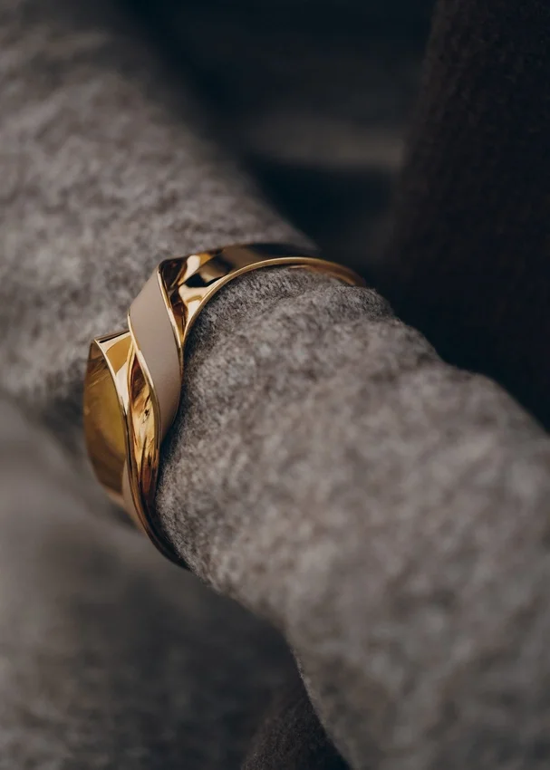 Éole Cuff Edition Taupe Leder