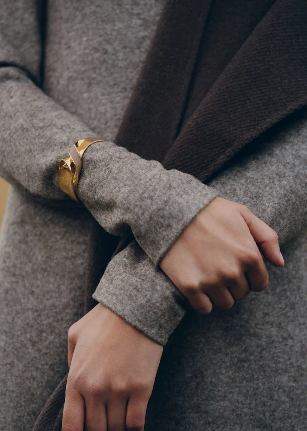 Éole Cuff Edition Taupe Leder