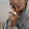 Éole Draped Ring Edition, 24-Karat-vergoldet