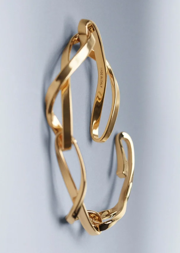 Éole-Kettenarmband, Edition mit Karatgoldvergoldung