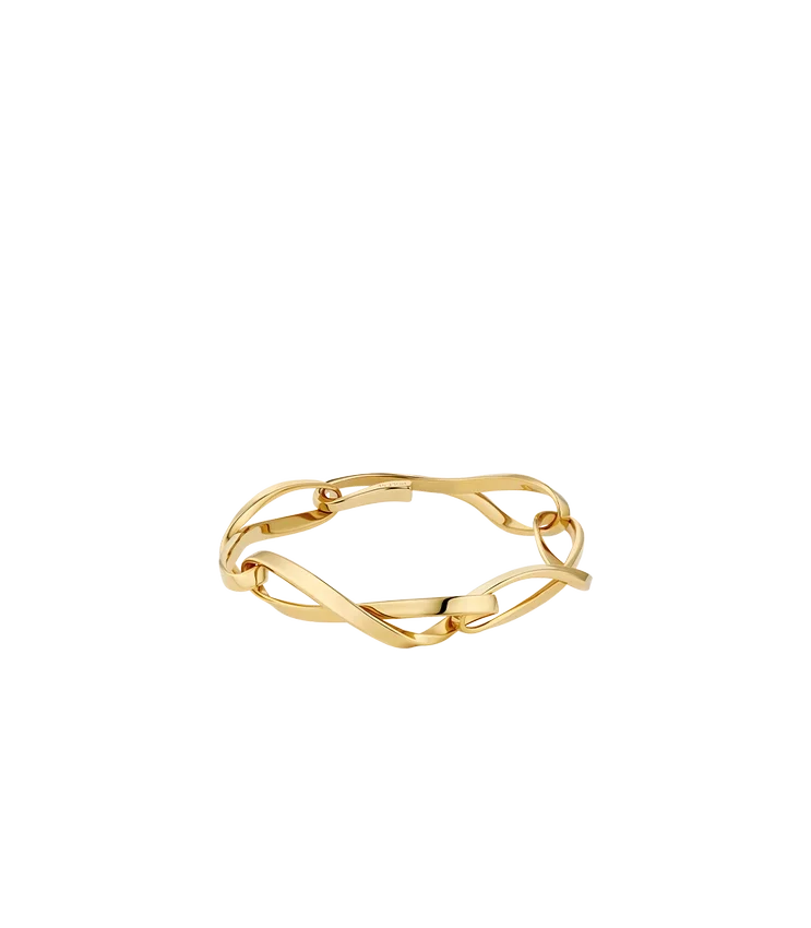Éole-Kettenarmband, Edition mit Karatgoldvergoldung