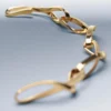 Éole-Kettenarmband, Edition mit Karatgoldvergoldung