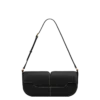 Osmo Edition Glattes Schwarz mit ecrufarbenen Nähten